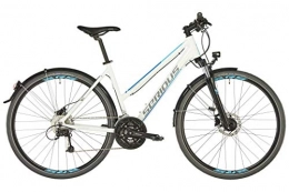 Serious  SERIOUS Sonoran S Women white glossy Frame size 52cm 2018 Hybrid Bike