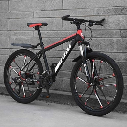 21/24/27/30 Variable Speed Mountain Bike,26 Inch Adult Bike,MTB Suspension Mens Bicycle,with Fenders,bicycle For Adult Men And Women Teens-27Speed-S