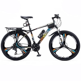 Aoyo Bike 24 / 26 / 27.5 Inch Variable Speed Bicycle, Off-road Mountain Bike Bicycle Bicycle Adult Student(Color:Three Knife Wheel-Blue Orange)
