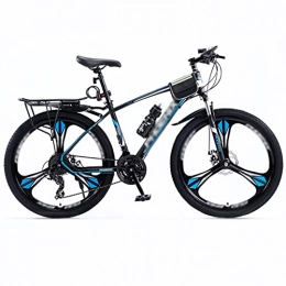 Aoyo Bike 24 / 26 / 27.5 Inch Variable Speed Bicycle, Off-road Mountain Bike Bicycle Bicycle Adult Student(Color:Three knife wheels-black and blue)