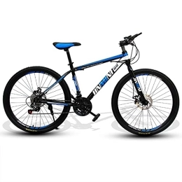 SHANJ Mountain Bike 24 / 26inch Adult Mountain Bikes, 21-27 Speed Mens Womens Mountain Bicycles, Youth Road Bikes with Disc Brakes and Suspension Forks
