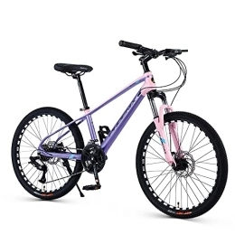 Generic Mountain Bike 24 Inch Mountain Bike, 24 / 27 Speed Aluminium Alloy Frame, hard-tail mountain bike with Hydraulic Lock Out Fork and Hidden Cable Design, Dual Disc Br