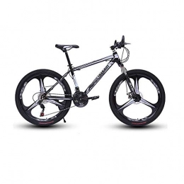FRYH Mountain Bike 24-inch Mountain Bike, Dual Disc Brakes, Variable Speed And Shock-absorbing Bikes, Suitable For Any Rider, White