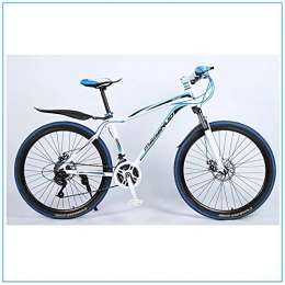 AWAHM Mountain Bike 26" 27 / 24 Speed Mountain Bike For Adults, Bicycles For Men And Women, Lightweight Aluminum Full Suspension Frame, Daily Travel