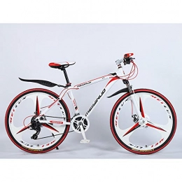 AWAHM Bike 26" 27 Speed Mountain Bike For Adults, Ultra-light Aluminum Alloy Frame, Suspension Fork, Disc Brake, Student Double Shock Absorption Bicycles