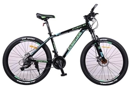 FEFCK Bike 26 Inch 27 Speed Mountain Bike Aluminum Alloy Frame For Adult Students Double Disc Brakes Are Available Soft Cushion Non-slip B