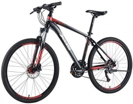 Zjcpow Bike 26 Inch Adult Mountain Bikes, 27-Speed Mountain Bicycle, Men's Aluminum Frame Mountain Bike, Dual-Suspension Alpine Bicycle, (Size : M) xuwuhz (Size : Medium)