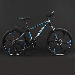 CPY-EX Bike 26 Inch, Mountain Bike, 21 / 24 / 27 / 30 Speed, Mudgard Set, Double Disc Brake, Black Red, Black And White, Black Blue, White Blue, Spokes, Six Cutter Wheel, C, 24