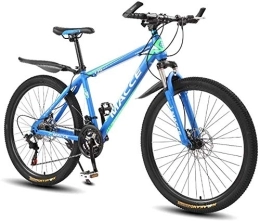 WSJYP Bike 26 Inch Mountain Bike Adult, Full Suspension Mountain Trail Bike Outroad Bicycles, Men Women MTB with Dual Disc Brake, 21 / 24 / 27 Speed, 27speed-E