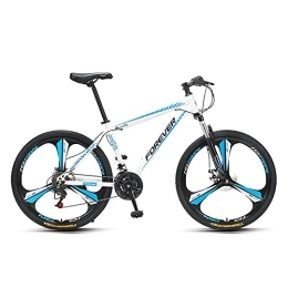 Generic Mountain Bike 26 Inch Mountain Bike Aluminum with 17 Inch Frame Disc-Brake 3 / 6-Spokes, 24 Speed Mens Mountain Bike, Dual Disc Brake MTB Bike For Uni Adult, Mountai