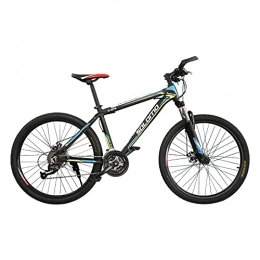 BALZAC Mountain Bike 26 Inch Mountain Bike Fully, Front and Rear Mechanical butterfly brakes, Aluminum Alloy Frame Bike, 27 Speed Gears, Hardtail Mountain Boys / Mens Bike with Front and Rear Mudguard and Bike Lock