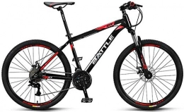 Suge Mountain Bike 26 Inch Mountain Bikes Boys Womens 27-Speed Hardtail Mountain Bike for Adults, for Sports Outdoor Cycling Travel Work Out and Commuting