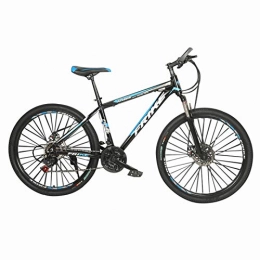 Bicycle Accessories  26 inch outdoor mountain bike, lightweight aluminum alloy frame mountain bike disc brake shock-absorbing bike, adult mountain bike 21 / 24 / 27 speed with dual disc brake front suspension