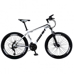 uizz-yu Mountain Bike 26 Inch Outroad Mountain Bike for Adults Unisex Student Unfoldable Portable Bicycle, Full Suspension MTB Bikes, Racing Cycling, Double Disc Brake 21-Speed Comfortable Bicycles Outdoor
