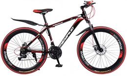 WSJYP Mountain Bike 26 Inch Outroad Mountain Bike, With Fender For Men Women 21 Speed Mountain Bicycle Cool Bike, A