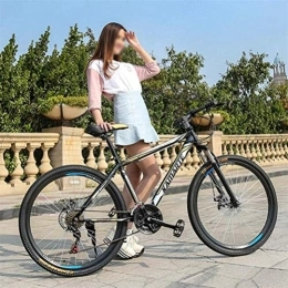 WJSW Mountain Bike 26 Inch Wheel Cycles Mountain Bike, High-carbon Steel Frame 27 Speeds Commuter City Hardtail Bike (Color : D)