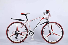 FREIHE Bike 26In 21-Speed Mountain Bike for Adult, Lightweight Aluminum Alloy Full Frame, Wheel Front Suspension Mens Bicycle, Disc Brake