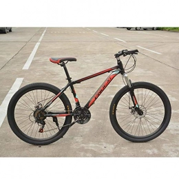 BNMKL Mountain Bike 26in Mountain Bike 21 Speed Shift Left 3 Right 7 Frame Shock Absorption Mountain Bicycle, A-26in