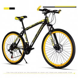 YXY Mountain Bike 26inch Bicycle, Compact Bike, 21 / 24 / 27 Speed Mountain Bike, 17inch Frame, For Men, Women, Adults, Youth, male student youth adult city riding bicycle