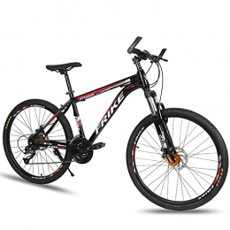 AEF Bike 26Inch Mountain Bike for Adult And Youth, 27 Speed Lightweight Mountain Bikes Dual Disc Brakes Suspension Fork, High Carbon Steel Frame, Front Suspension Anti-Slip Bike