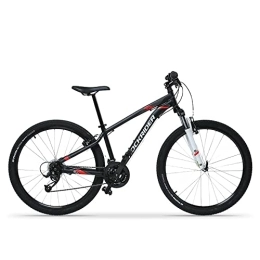  Mountain Bike 27.5-inch Mountain Bike, Hardtail Mountain Bicycle With Lightweight Alloy 21 Speed Step Through Mountain Bike, Front Suspension Shock-absorbing Front Fork, Outdoor Adult Bike