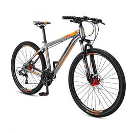 M-YN Bike 27.5inch Mountain Bike For Men Women, Mens Womens Mountain Bikes, 27 Speed Full Suspension MTB Bicycles, Gift For Friend(Color:orange)