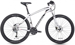 Aoyo Bike 27-Speed Mountain Bikes, 27.5 Inch Big Wheels Hardtail Mountain Bike, Adult Women Men's Aluminum Frame All Terrain Mountain Bike (Color : White)