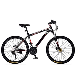 Relaxbx Mountain Bike 27 Speed Off-Road Adult Bicycle, Aluminum Alloy 26 Inch Mountain Bike Red