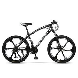 SHANJ Bike Adult Mens Mountain Bike 24 / 26inch, Full Suspension 24-30 Speed Offroad Road Bicycle, City Bike with Double Disc Brakes for Women