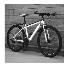 Fei Fei Bike Adult Mountain Bike, 24 26-inch Wheels, Dual Disc Brake Bicycle, High-Carbon Steel Frame Dual Full Suspension, Alloy Frame Bicycle for Boys, Girls, Men and Women / A / 26inch
