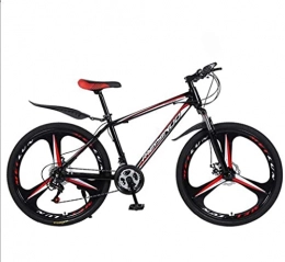 Asdf Mountain Bike Adult mountain bike- 26In 21-Speed Mountain Bike for Adult, Lightweight Carbon Steel Full Frame, Wheel Front Suspension Mens Bicycle, Disc Brake (Color : C, Size : 21Speed)