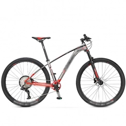 WPW Bike Adult Mountain Bike, 29-Inch Wheels, Mens / Womens Alloy Frame MTB, 13 Speed, Oil And Gas Fork Disc Brakes (Color : 13-speed red, Size : 29inch)