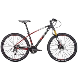 DJYD Mountain Bike Adult Mountain Bikes, 27-Speed 27.5 Inch Big Wheels Alpine Bicycle, Aluminum Frame, Hardtail Mountain Bike, Anti-Slip Bikes, Orange FDWFN (Color : Grey)