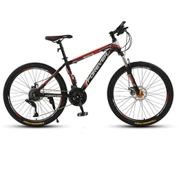  Mountain Bike Adultmountain Bike, 26 Inch Men's Dual Disc Brake Hardtailmountain Bike, Bicycle Adjustable Seat, High-carbon Steel Frame, D-26inch24speed