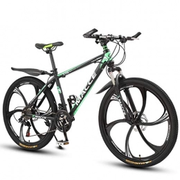 AEF Mountain Bike AEF Youth / Adult Mountain Bike, Mountain Bike Bicycle Hard Tail, 26 Inches 27-Speed, Multiple Colors, Green