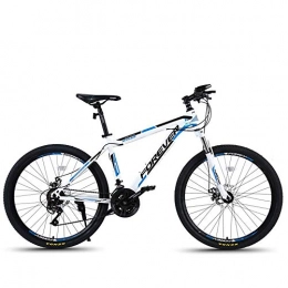 AI CHEN Mountain Bike AI CHEN Mountain Bike Aluminium Alloy One Wheel Double Disc Brake Damping Speed Male and Female Students Bicycle 26 Inch 27 Speed