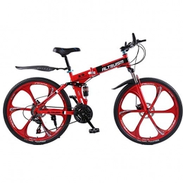 Altruism Mountain Bike Altruism 26-inch Mountain Bike For Men And Women With Front And Rear Disc Brake, red