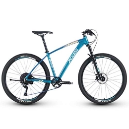 DJYD Mountain Bike Aluminum 11 Speed Mountain Bike, 27.5 Inch Big Wheels Hardtail Mountain Bike, Mens Mountain Trail Bike, Adjustable Seat, 15.5 Inches FDWFN (Color : 15.5 Inches)