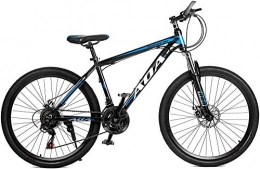 SYCY Mountain Bike Aluminum Alloy Mountain Bike with Front Suspension, 26 inch Wheels 21 Multiple Speed Dual Disc Brakes Hybrid Road Bicicletas-A_26