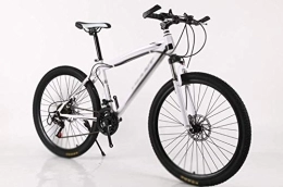 AMhuui Mountain Bike AMhuui Mountain Bike，Men And Women Speed Student Adult Bicycle Double Shock Racing Male And Female Student Speed Double Disc Brake Adult Bicycle