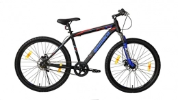 Discount Bike Ammaco Axxis Mens Mountain Bike 26" Wheel Single Speed Hardtail Front Suspension Disc Brakes Black & Blue