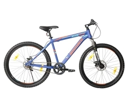 Ammaco Bike Ammaco Axxis Mens Mountain Bike 26" Wheel Single Speed Hardtail Front Suspension Disc Brakes Blue