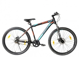 Discount Bike Ammaco Axxis Single Speed Bike Mens Mountain Bike 650b 27.5" Wheel MTB Disc Brakes Front Suspension 19" Frame Black / Blue / Red