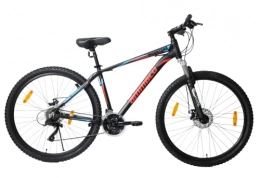Discount Mountain Bike Ammaco Mountana Mens Mountain Bike 29" Wheel Disc Brakes 19 Inch Alloy Frame Front Suspension Black