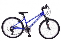 Ammaco Bike Ammaco. Sierra 26" Wheel Front Suspension Low Step Alloy 16" Frame Mountain Bike Blue / White 21 Speed