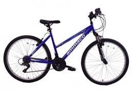 Ammaco Bike Ammaco Skye 26" Wheel Womens Mountain Bike Front Suspension 16" Frame 21 Speed Purple & Blue