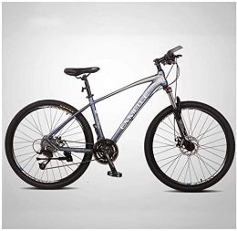 Aoyo Bike Aoyo 27-Speed Mountain Bikes, 27.5 Inch Big Tire Mountain Trail Bike, Dual-Suspension Mountain Bike, Aluminum Frame, Men's Womens Bicycle, (Color : Blue)