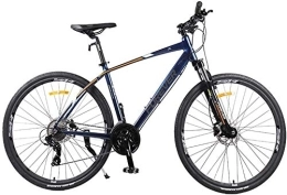 Aoyo Bike Aoyo Women Mountain Bikes, 26 Inch 27-Speed Mountain Trail Bike, Dual Disc Brake Aluminum Frame Hardtail Mountain Bike, Adjustable Seat (Color : Blue)