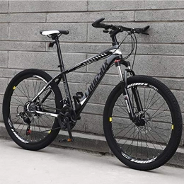 AP.DISHU Mountain Bike AP.DISHU 21 Speeds Mountain Bike, Unisex, Front+Rear Mudgard 24 / 26 Inch Wheels, Gray, 26inch
