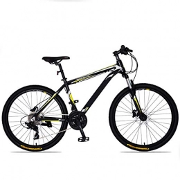 AP.DISHU Mountain Bike AP.DISHU Mountain Bike 30 -Speed Aluminum Alloy Outdoor Mountain Racing Bicycles, Disc Brake, Suspension Fork, Yellow